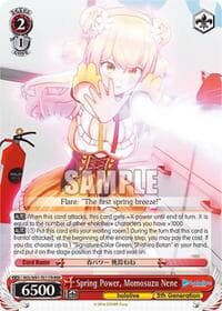 Spring Power, Momosuzu Nene (RRR) - hololive production - Weiss Schwarz card