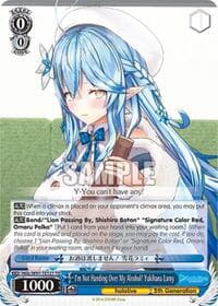 I'm Not Handing Over My Alcohol! Yukihana Lamy - hololive production - Weiss Schwarz card
