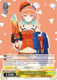 Takanashi Kiara (Foil) - hololive production - Weiss Schwarz card