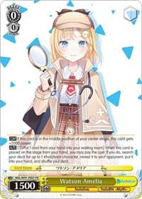 Watson Amelia - hololive production - Weiss Schwarz card