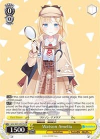 Watson Amelia (Foil) - hololive production - Weiss Schwarz card