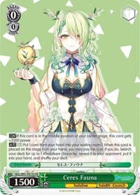 Ceres Fauna (Foil) - hololive production - Weiss Schwarz card