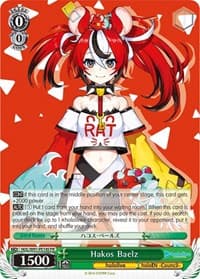 Hakos Baelz (Foil) - hololive production - Weiss Schwarz card