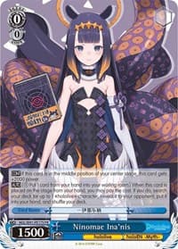 Ninomae Ina'nis (Foil) - hololive production - Weiss Schwarz card