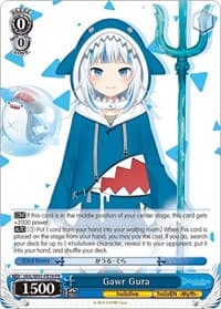 Gawr Gura - hololive production - Weiss Schwarz card