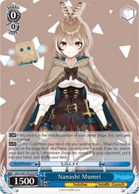 Nanashi Mumei (Foil) - hololive production - Weiss Schwarz card
