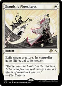 Swords to Plowshares (1021) - Secret Lair Drop Series - Magic: The Gathering card