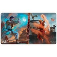 Secret Lair: Street Fighter "Ryu, World Warrior and Ken, Burning Brawler" Playmat for Magic The Gathering - Ultra Pro Playmats - Playmats card