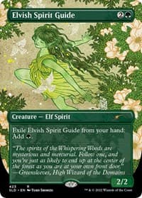 Elvish Spirit Guide (Borderless) - Secret Lair Drop Series - Magic: The Gathering card