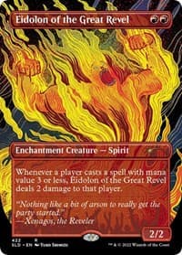 Eidolon of the Great Revel (Borderless) - Secret Lair Drop Series - Magic: The Gathering card