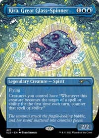 Kira, Great Glass-Spinner (Borderless) - Secret Lair Drop Series - Magic: The Gathering card