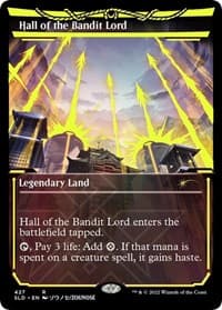 Hall of the Bandit Lord (Neon Yellow) - Secret Lair Drop Series - Magic: The Gathering card