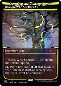 Boseiju, Who Shelters All (Neon Yellow) - Secret Lair Drop Series - Magic: The Gathering card