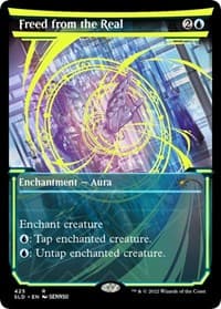 Freed from the Real (Neon Yellow) - Secret Lair Drop Series - Magic: The Gathering card