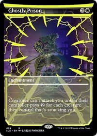 Ghostly Prison (Neon Yellow) - Secret Lair Drop Series - Magic: The Gathering card
