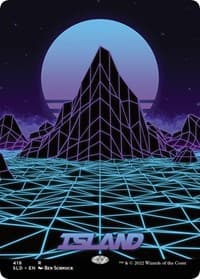 Island (416) - Secret Lair Drop Series - Magic: The Gathering card