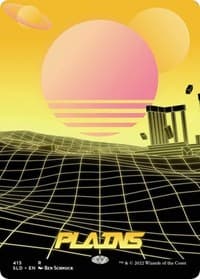 Plains (415) - Secret Lair Drop Series - Magic: The Gathering card