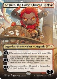 Angrath, the Flame-Chained (Borderless) - Secret Lair Drop Series - Magic: The Gathering card