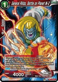 General Rilldo, Battle on Planet M-2 - Ultimate Squad - Dragon Ball Super: Masters card
