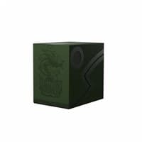 Dragon Shield Revised Double Shell - Forest Green (Holds 100+) - Dragon Shield Deck Boxes - Deck Boxes card