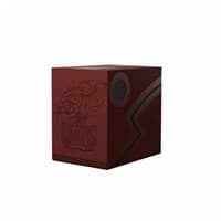 Dragon Shield Revised Double Shell - Blood Red (Holds 100+) - Dragon Shield Deck Boxes - Deck Boxes card