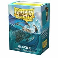 Dragon Shield Dual Matte Standard Sleeves - Glacier (100-Pack) - Dragon Shield Card Sleeves - Card Sleeves card