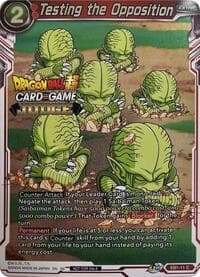 Testing the Opposition (Judge Pack Vol.11) - Tournament Promotion Cards - Dragon Ball Super: Masters card