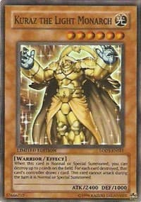 Kuraz the Light Monarch - Light of Destruction - YuGiOh card