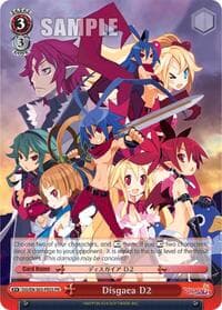 Disgaea D2 - Disgaea - Weiss Schwarz card