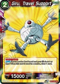 Giru, Travel Support - Ultimate Squad - Dragon Ball Super: Masters card