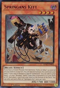 Springans Kitt - Structure Deck: Albaz Strike - YuGiOh card