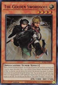 The Golden Swordsoul - Structure Deck: Albaz Strike - YuGiOh card