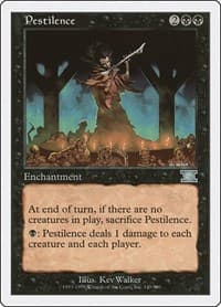 Pestilence - Classic Sixth Edition - Magic: The Gathering card