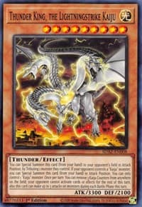Thunder King, the Lightningstrike Kaiju - Structure Deck: Albaz Strike - YuGiOh card