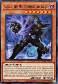 Radian, the Multidimensional Kaiju - Structure Deck: Albaz Strike - YuGiOh card