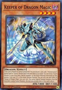 Keeper of Dragon Magic - Structure Deck: Albaz Strike - YuGiOh card