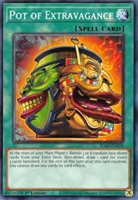 Pot of Extravagance - Structure Deck: Albaz Strike - YuGiOh card