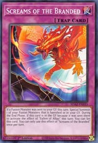 Screams of the Branded - Structure Deck: Albaz Strike - YuGiOh card