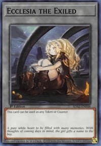 Ecclesia the Exiled - Structure Deck: Albaz Strike - YuGiOh card