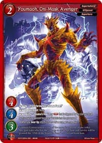 Youmaoh, Oni-Mask Avenger - Become the Hero! - Gate Ruler card