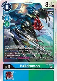Paildramon - Starter Deck 09: Ultimate Ancient Dragon - Digimon Card Game card