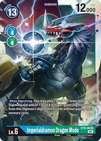 Imperialdramon Dragon Mode - Starter Deck 09: Ultimate Ancient Dragon - Digimon Card Game card