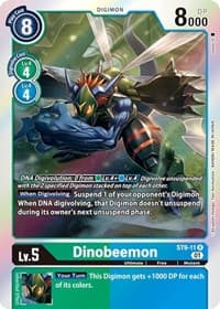 Dinobeemon - Starter Deck 09: Ultimate Ancient Dragon - Digimon Card Game card