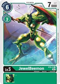 JewelBeemon - Starter Deck 09: Ultimate Ancient Dragon - Digimon Card Game card