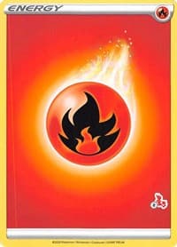 Fire Energy (#2 Cinderace Stamped) - Battle Academy 2022 - Pokemon card