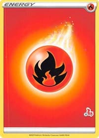 Fire Energy (#3 Cinderace Stamped) - Battle Academy 2022 - Pokemon card
