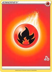 Fire Energy (#5 Cinderace Stamped) - Battle Academy 2022 - Pokemon card
