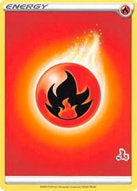 Fire Energy (#16 Cinderace Stamped) - Battle Academy 2022 - Pokemon card