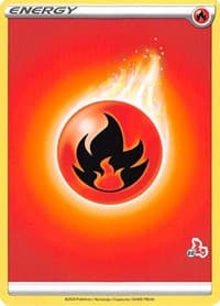 Fire Energy (#22 Cinderace Stamped) - Battle Academy 2022 - Pokemon card