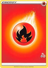 Fire Energy (#24 Cinderace Stamped) - Battle Academy 2022 - Pokemon card